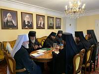 Первое заседание Архиерейского совета Московской митрополии 